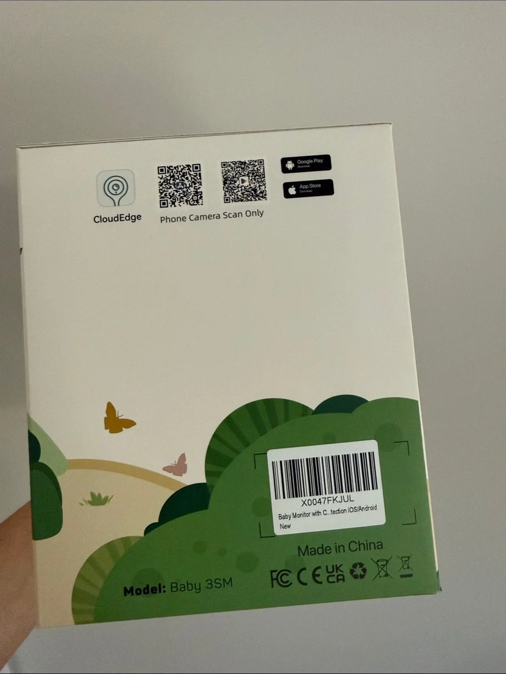 Baby Monitor Camera System - Green